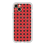 スリムプロテクションプレミアムケース with MagSafe［ Shower Dot - Red ］