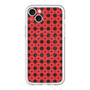 スリムプロテクションプレミアムケース with MagSafe［ Shower Dot - Red ］