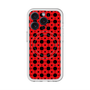 スリムプロテクションプレミアムケース with MagSafe［ Shower Dot - Red ］