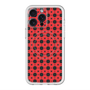 スリムプロテクションプレミアムケース with MagSafe［ Shower Dot - Red ］