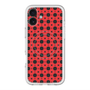 スリムプロテクションプレミアムケース with MagSafe［ Shower Dot - Red ］