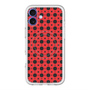 スリムプロテクションプレミアムケース with MagSafe［ Shower Dot - Red ］