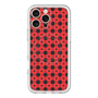 スリムプロテクションプレミアムケース with MagSafe［ Shower Dot - Red ］