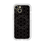 スリムプロテクションプレミアムケース with MagSafe［ Dot Circle - Black ］
