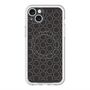 スリムプロテクションプレミアムケース with MagSafe［ Dot Circle - Black ］