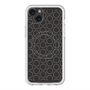 スリムプロテクションプレミアムケース with MagSafe［ Dot Circle - Black ］