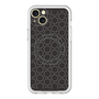 スリムプロテクションプレミアムケース with MagSafe［ Dot Circle - Black ］