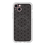 スリムプロテクションプレミアムケース with MagSafe［ Dot Circle - Black ］