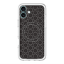スリムプロテクションプレミアムケース with MagSafe［ Dot Circle - Black ］