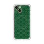 スリムプロテクションプレミアムケース with MagSafe［ Dot Circle - Green ］