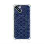 スリムプロテクションプレミアムケース with MagSafe［ Dot Circle - Navy ］