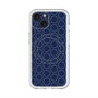 スリムプロテクションプレミアムケース with MagSafe［ Dot Circle - Navy ］