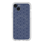 スリムプロテクションプレミアムケース with MagSafe［ Dot Circle - Navy ］