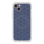 スリムプロテクションプレミアムケース with MagSafe［ Dot Circle - Navy ］