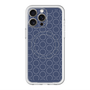 スリムプロテクションプレミアムケース with MagSafe［ Dot Circle - Navy ］