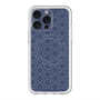 スリムプロテクションプレミアムケース with MagSafe［ Dot Circle - Navy ］