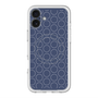 スリムプロテクションプレミアムケース with MagSafe［ Dot Circle - Navy ］