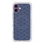 スリムプロテクションプレミアムケース with MagSafe［ Dot Circle - Navy ］