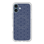 スリムプロテクションプレミアムケース with MagSafe［ Dot Circle - Navy ］