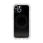 スリムプロテクションプレミアムケース with MagSafe［ Dot Gradation - Black ］