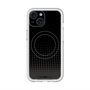 スリムプロテクションプレミアムケース with MagSafe［ Dot Gradation - Black ］
