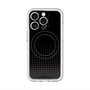 スリムプロテクションプレミアムケース with MagSafe［ Dot Gradation - Black ］