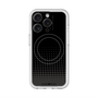 スリムプロテクションプレミアムケース with MagSafe［ Dot Gradation - Black ］