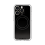 スリムプロテクションプレミアムケース with MagSafe［ Dot Gradation - Black ］