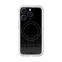 スリムプロテクションプレミアムケース with MagSafe［ Dot Gradation - Black ］