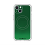 スリムプロテクションプレミアムケース with MagSafe［ Dot Gradation - Green ］