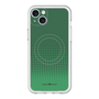 スリムプロテクションプレミアムケース with MagSafe［ Dot Gradation - Green ］