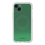 スリムプロテクションプレミアムケース with MagSafe［ Dot Gradation - Green ］