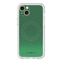 スリムプロテクションプレミアムケース with MagSafe［ Dot Gradation - Green ］
