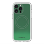 スリムプロテクションプレミアムケース with MagSafe［ Dot Gradation - Green ］