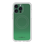 スリムプロテクションプレミアムケース with MagSafe［ Dot Gradation - Green ］