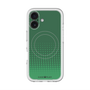 スリムプロテクションプレミアムケース with MagSafe［ Dot Gradation - Green ］