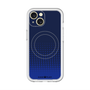 スリムプロテクションプレミアムケース with MagSafe［ Dot Gradation - Blue ］