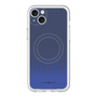 スリムプロテクションプレミアムケース with MagSafe［ Dot Gradation - Blue ］