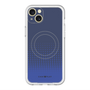 スリムプロテクションプレミアムケース with MagSafe［ Dot Gradation - Blue ］