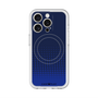 スリムプロテクションプレミアムケース with MagSafe［ Dot Gradation - Blue ］