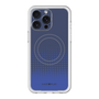 スリムプロテクションプレミアムケース with MagSafe［ Dot Gradation - Blue ］