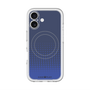 スリムプロテクションプレミアムケース with MagSafe［ Dot Gradation - Blue ］