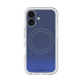 スリムプロテクションプレミアムケース with MagSafe［ Dot Gradation - Blue ］