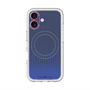 スリムプロテクションプレミアムケース with MagSafe［ Dot Gradation - Blue ］