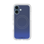 スリムプロテクションプレミアムケース with MagSafe［ Dot Gradation - Blue ］