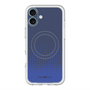 スリムプロテクションプレミアムケース with MagSafe［ Dot Gradation - Blue ］