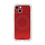 スリムプロテクションプレミアムケース with MagSafe［ Dot Gradation - Red ］