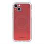 スリムプロテクションプレミアムケース with MagSafe［ Dot Gradation - Red ］