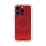 スリムプロテクションプレミアムケース with MagSafe［ Dot Gradation - Red ］