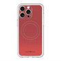 スリムプロテクションプレミアムケース with MagSafe［ Dot Gradation - Red ］